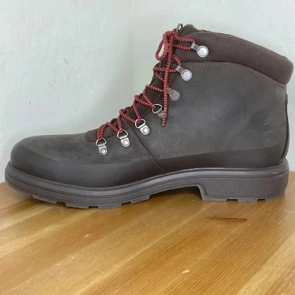 NEW UGG Biltmore Hiker Brown (Oak) Leather Boot Men’s Size 13 main image 5